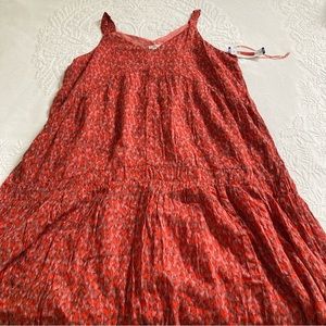 NWT Joie Maxi tea party maxi dress 100% cotton India resort cruise vacation